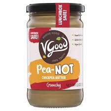 VGood Pea-NOT Chickpea Butter Crunchy 310gr