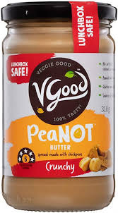 VGood Pea-NOT Chickpea Butter Crunchy 310gr