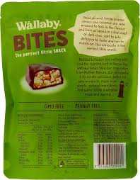 Wallaby Bites Dark Choc Orange Almond Coconut 150gr